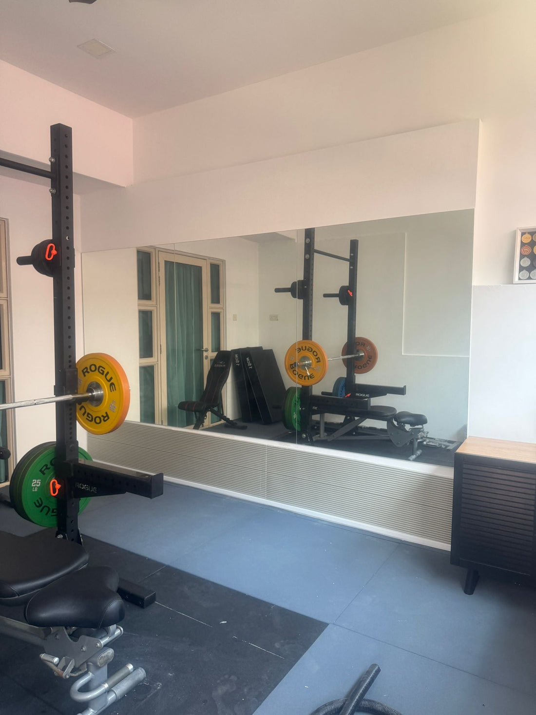 Gym Mirror Installation for Fitness Spaces & Studios in Singapore