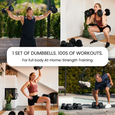 NUO vs Bowflex vs PowerBlock: Best Adjustable Dumbbells 2025 Comparison (Why NUO Wins)