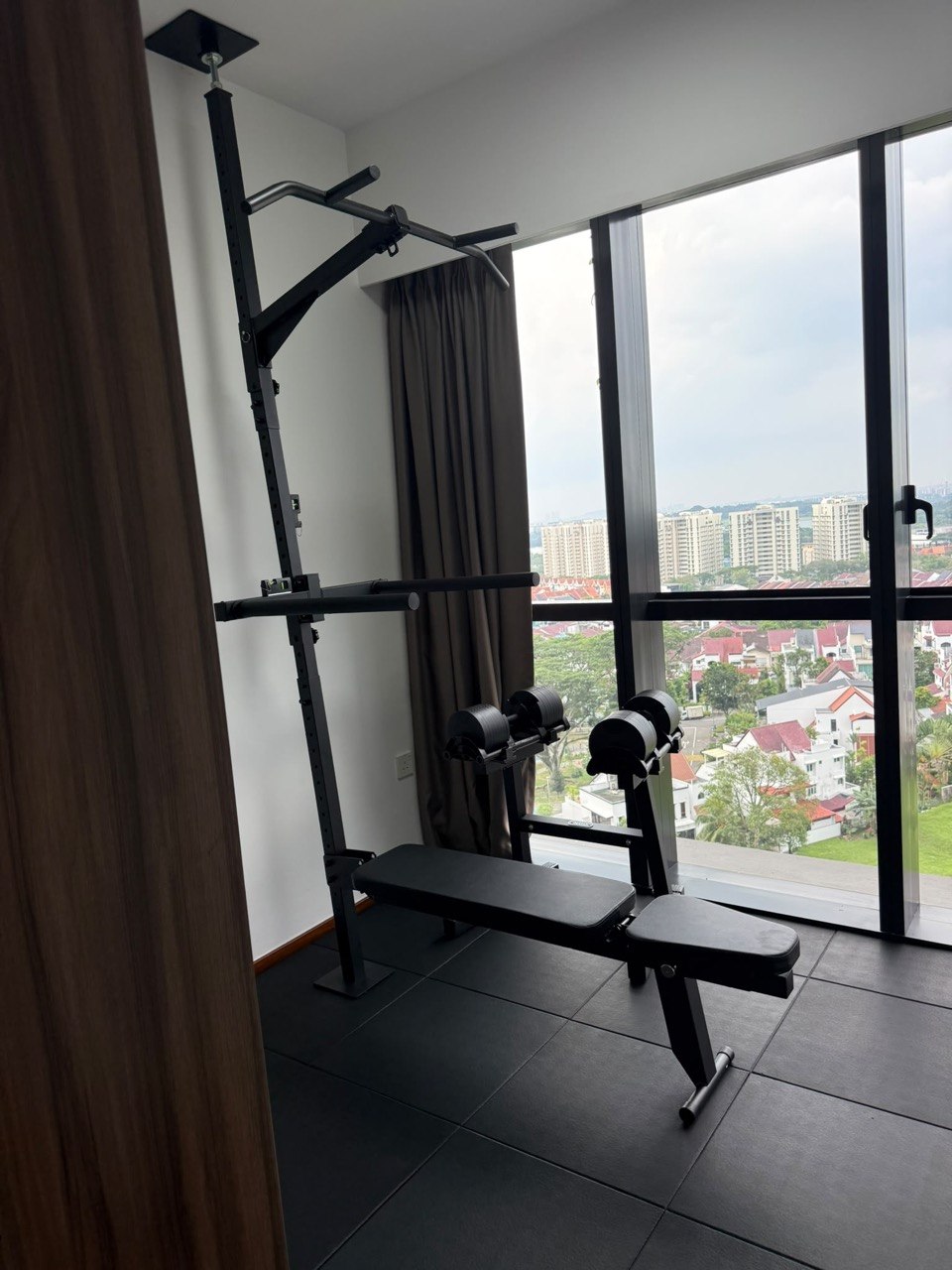 No-Drill Pull-Up Bar Singapore: Kensui Kaku for HDB & Condo Home Gyms