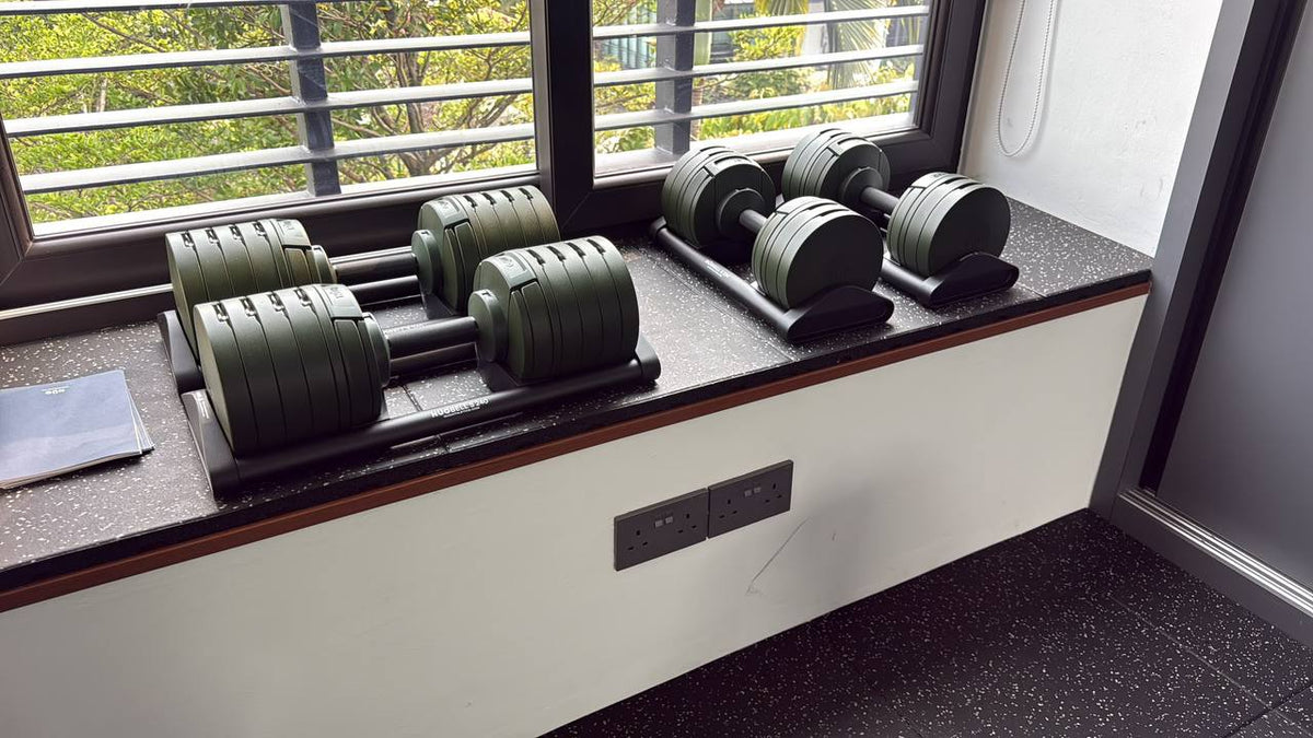 Best Adjustable Dumbbells Singapore – Why NÜOBELL S Series Makes Sense for Your Home Gym