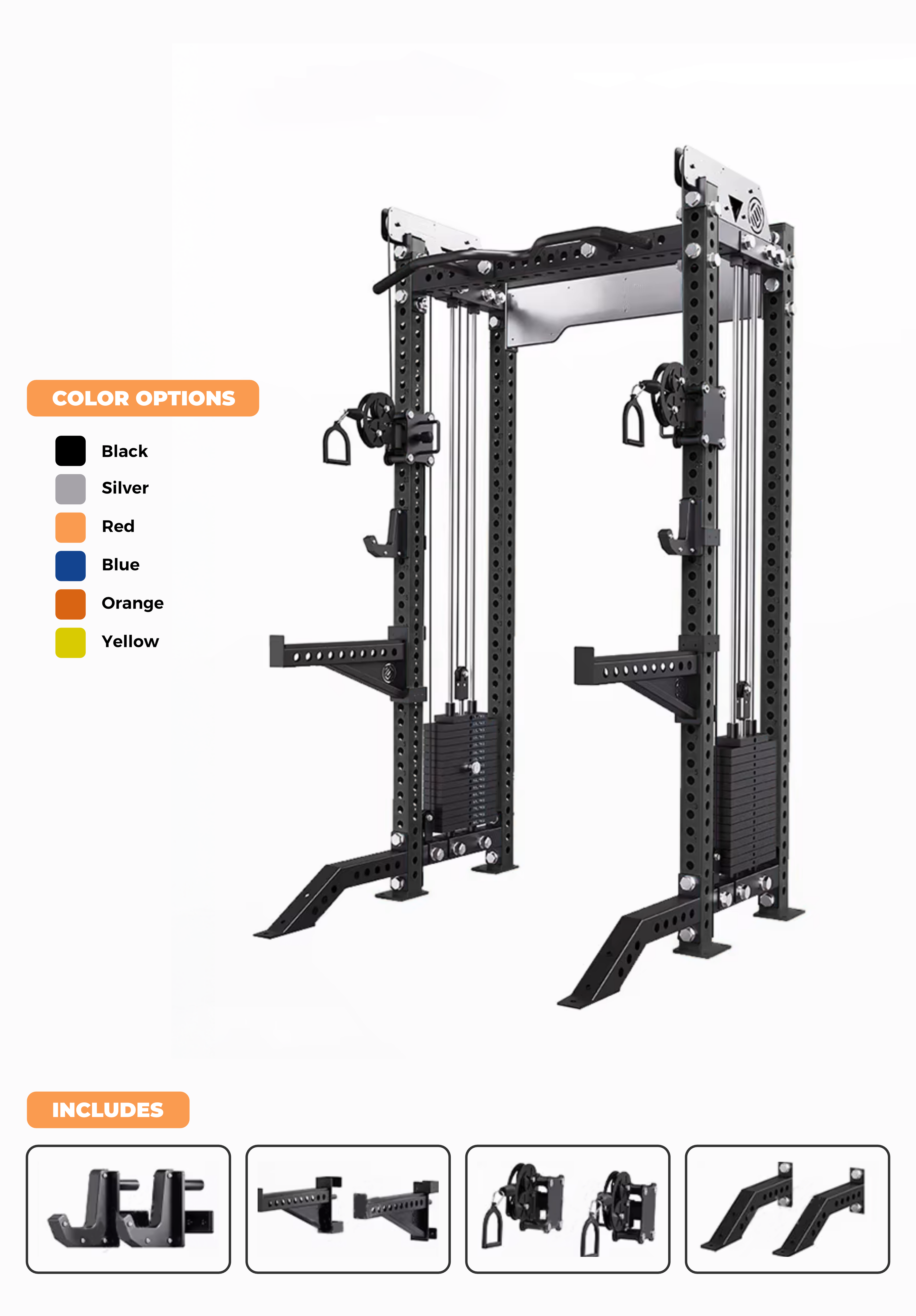 MuscleUp Pro All-in-One Functional Trainer