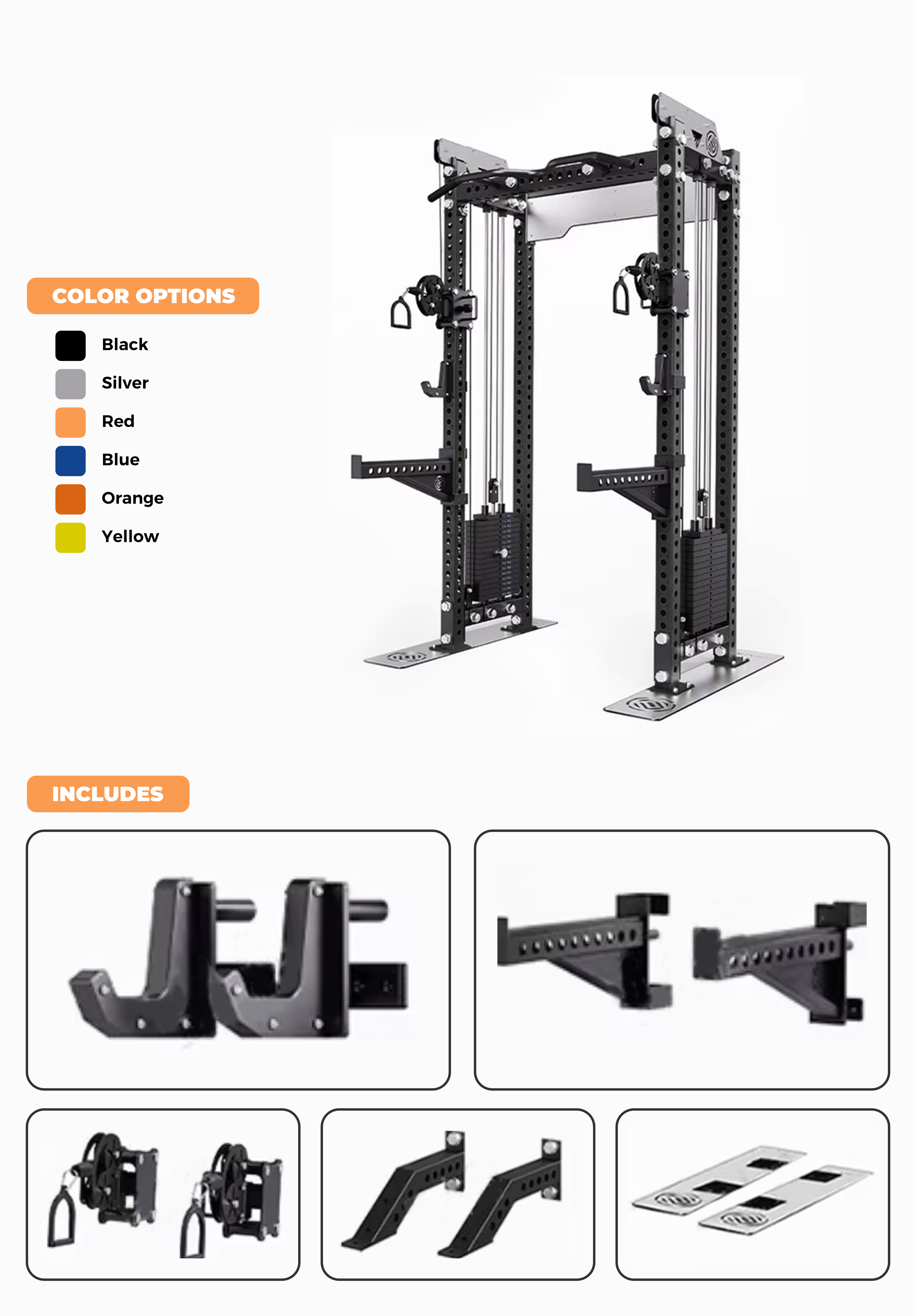 MuscleUp Pro All-in-One Functional Trainer