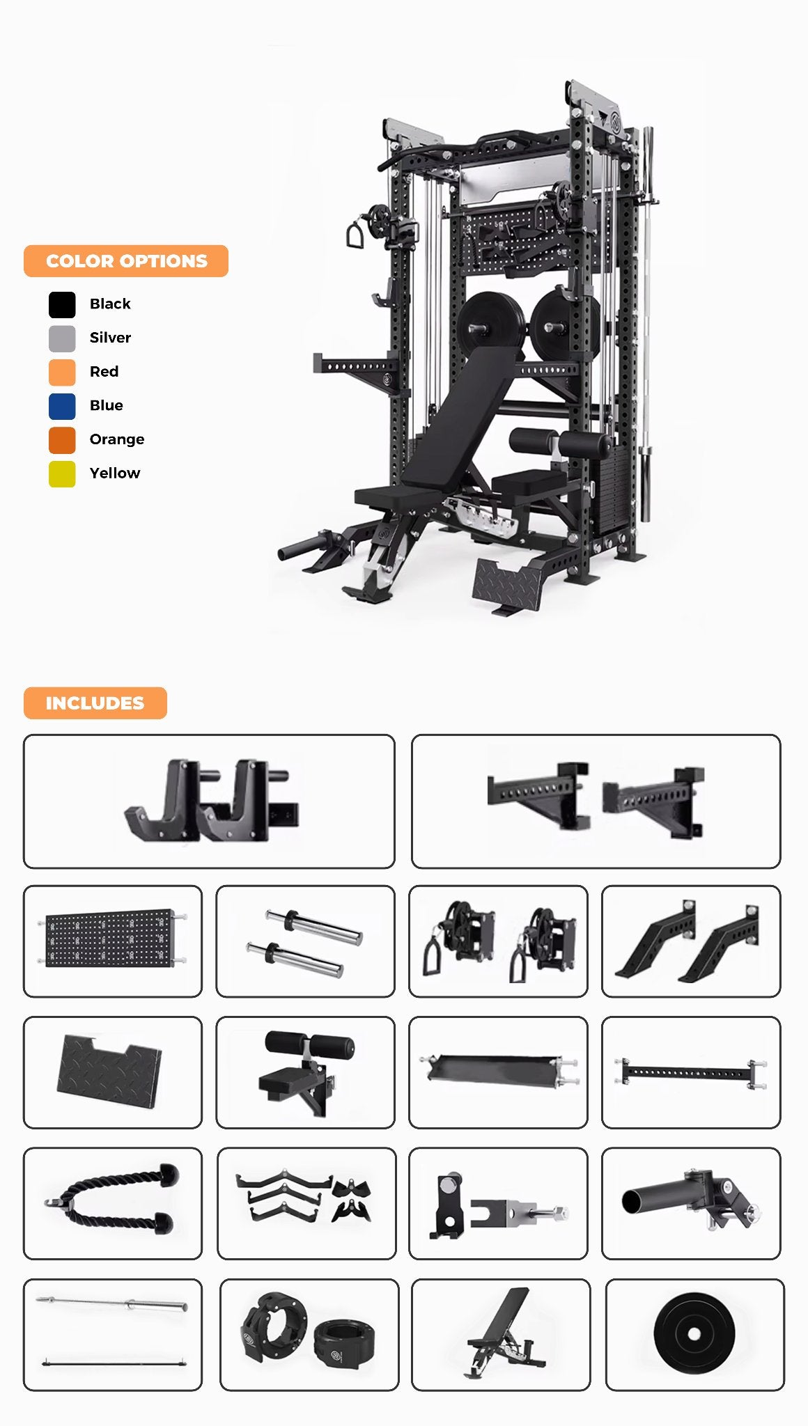 MuscleUp Pro All-in-One Functional Trainer