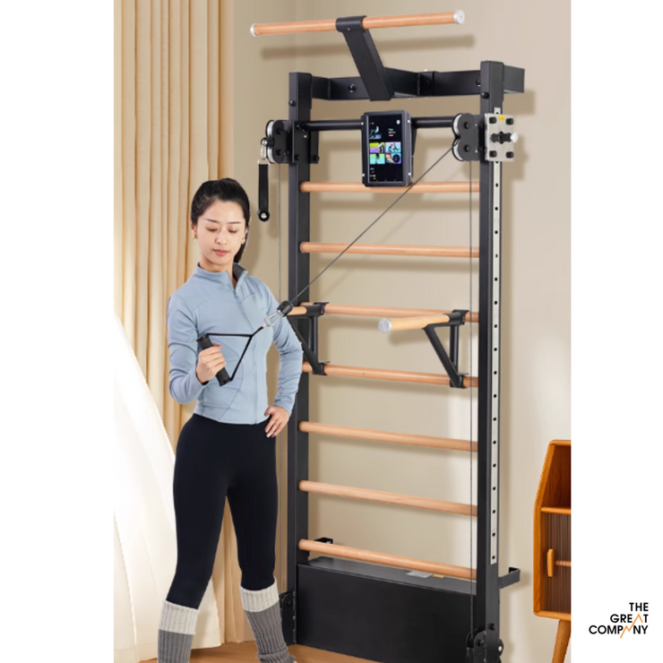 MuscleUp Stall Bar / Swedish Ladder Functional Trainer