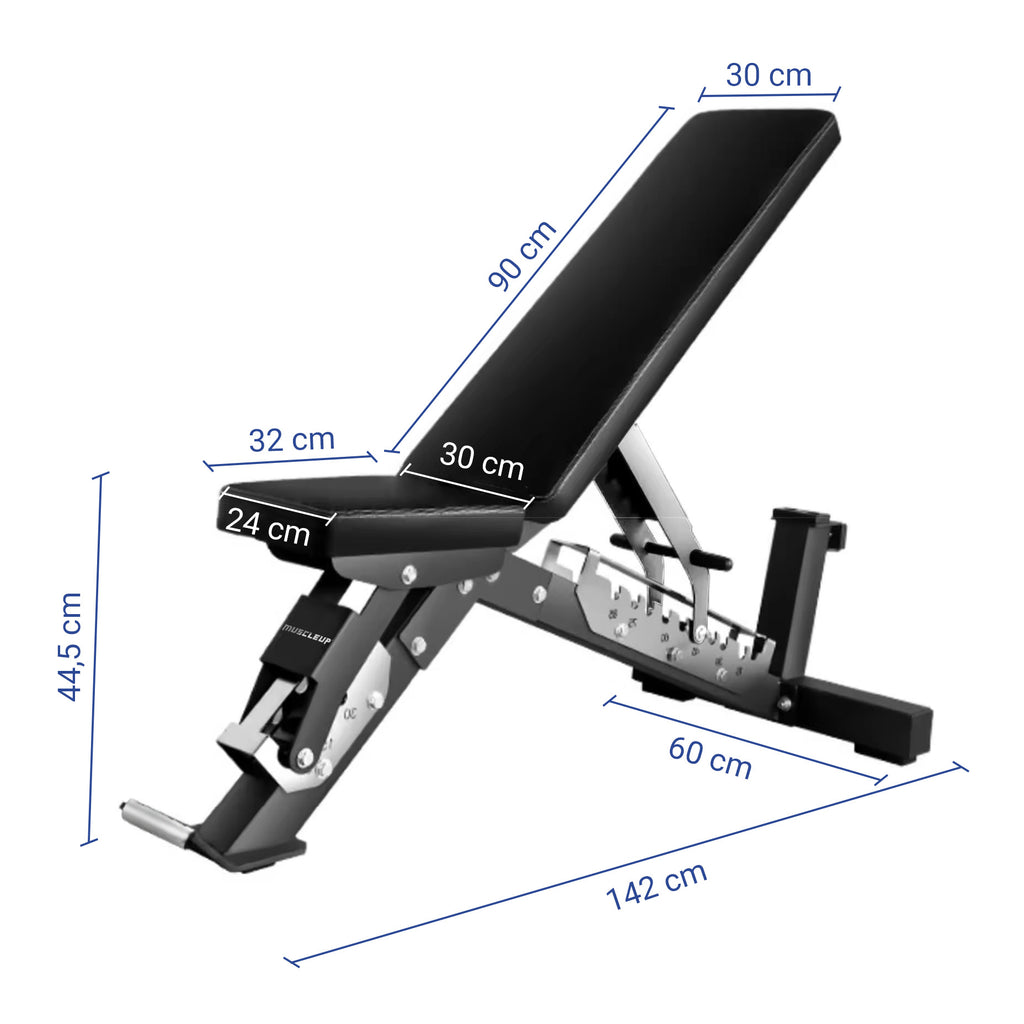 MuscleUp Elite Adjustable Bench