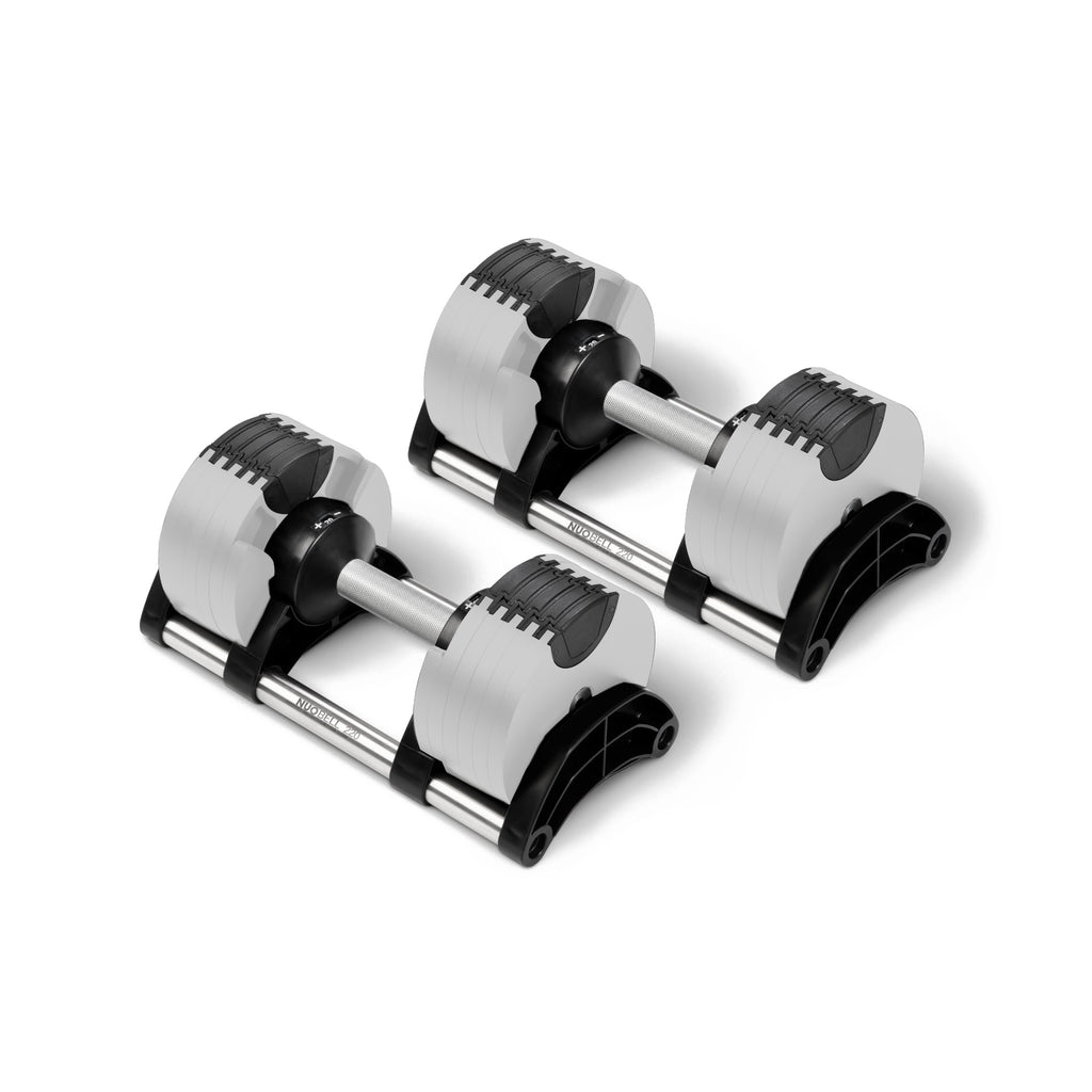 NÜOBELL 220 "SmokeGrey" | 20kg Adjustable Dumbbells (Limited Edition)