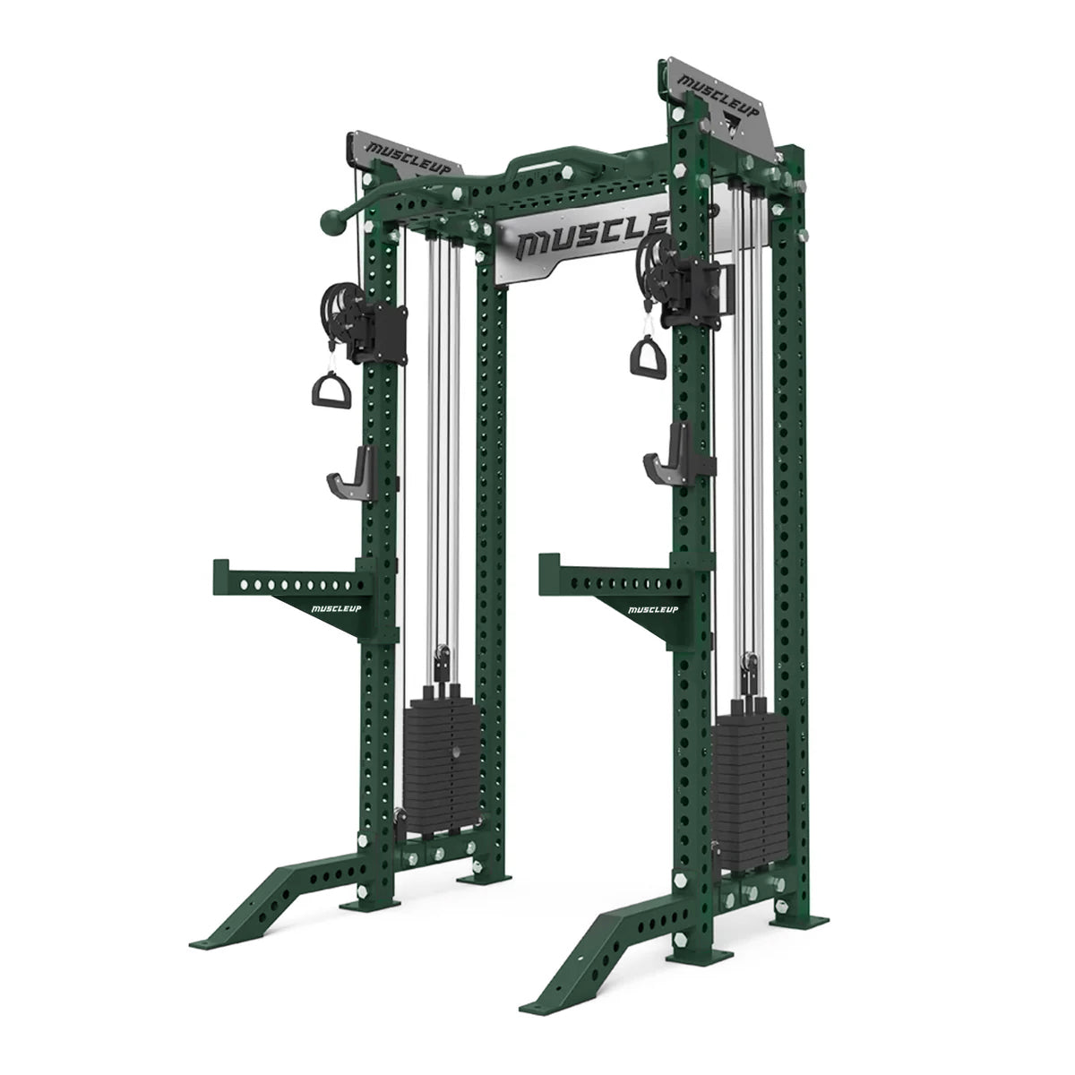 MuscleUp Pro All-in-One Functional Trainer Rack