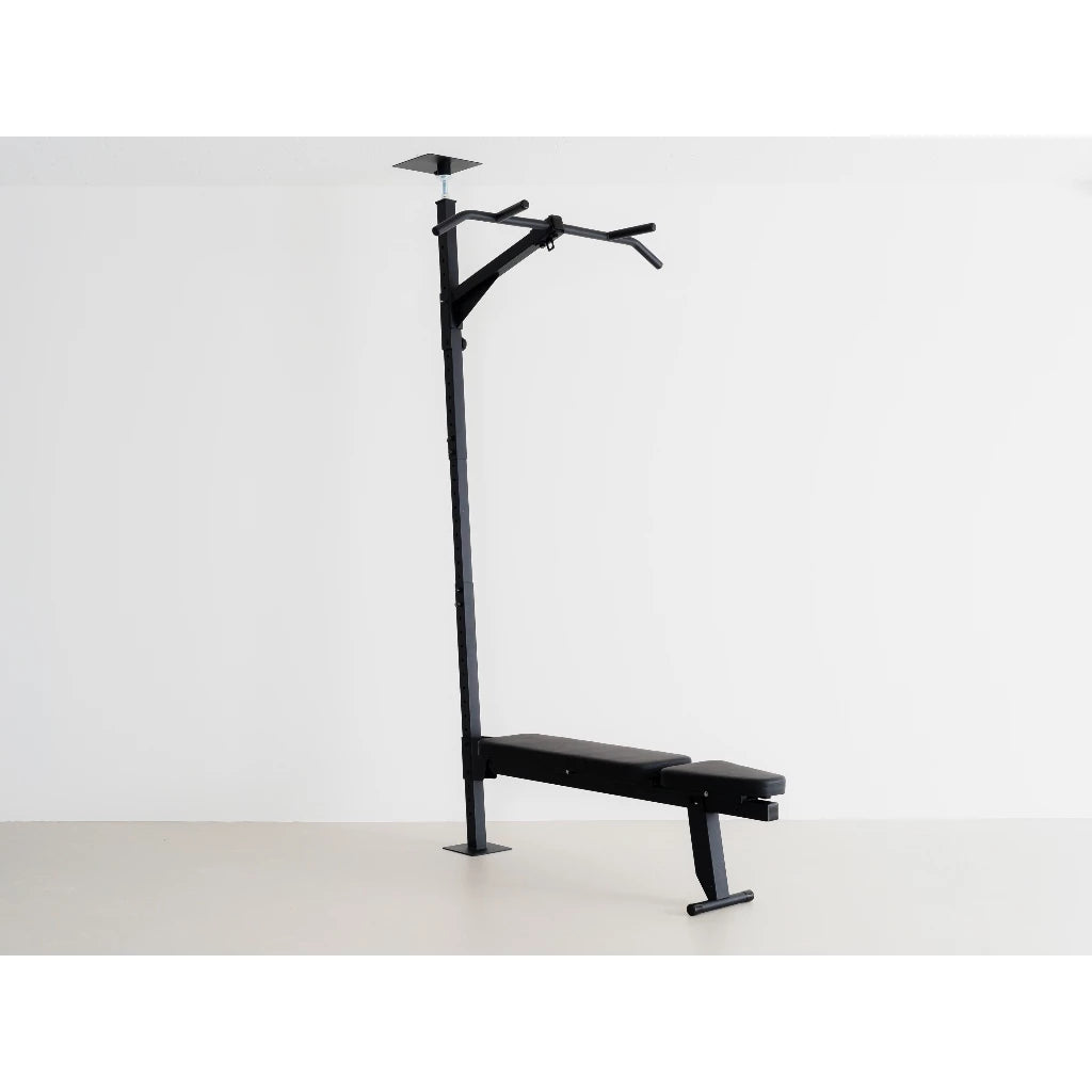 KENSUI kaku model 1 ゴムバンド、天板8.5cmセット KENSUI Kaku Model 1 – Space-Saving Ceiling Gym Rack | TEDDY WORKS