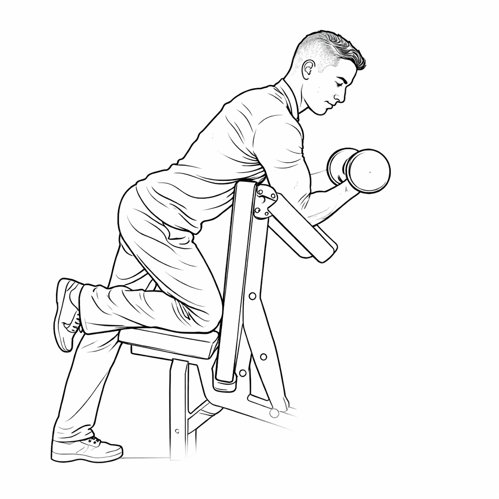 MuscleUp Pro Adjustable Bench