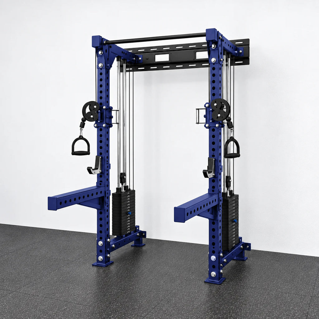 MuscleUp Elite Mounted Functional Trainer Rack