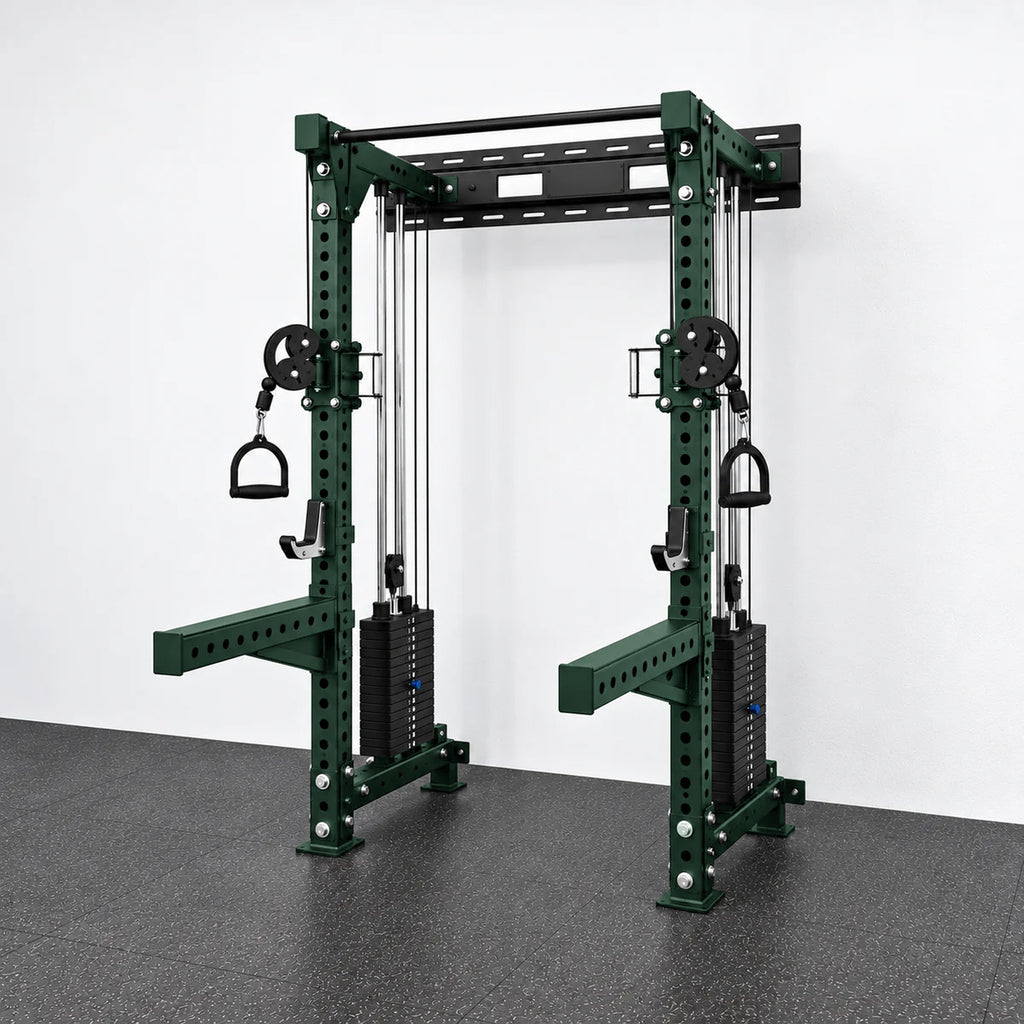 MuscleUp Elite Mounted Functional Trainer Rack