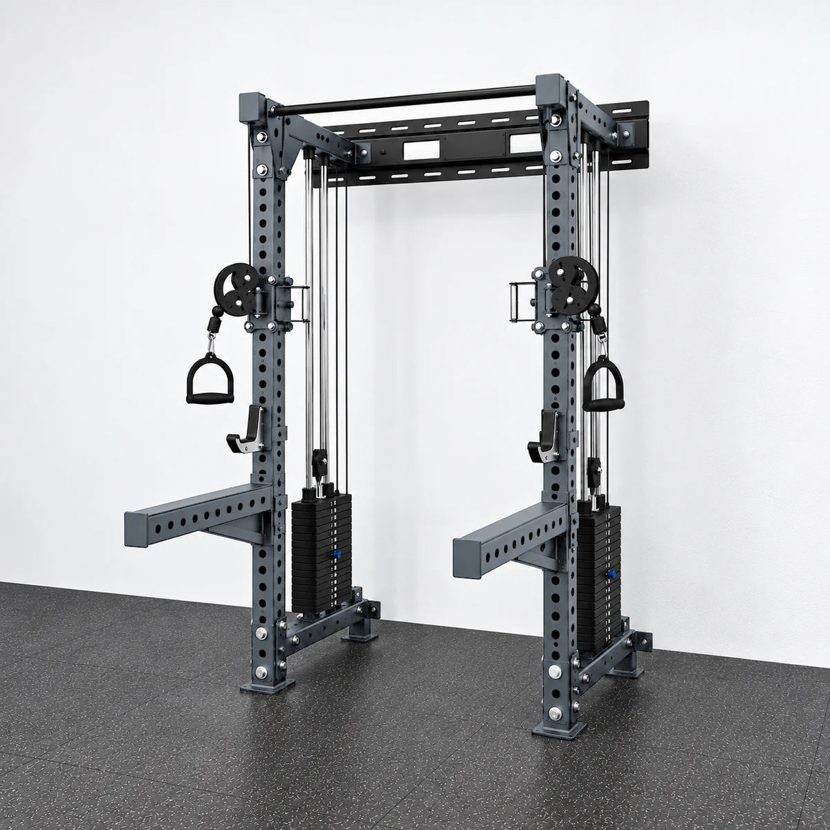 MuscleUp Elite Mounted Functional Trainer Rack