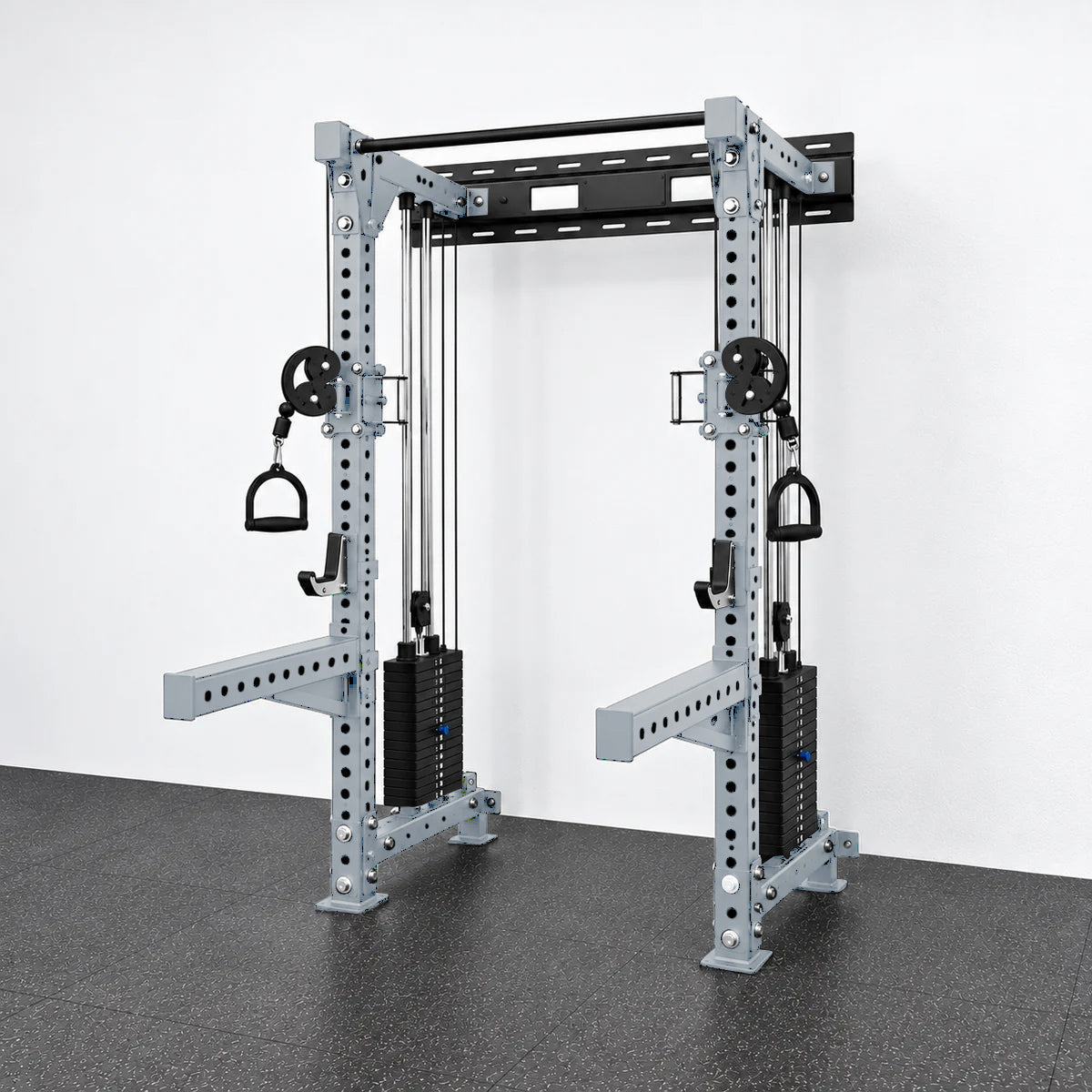 MuscleUp Elite Mounted Functional Trainer Rack