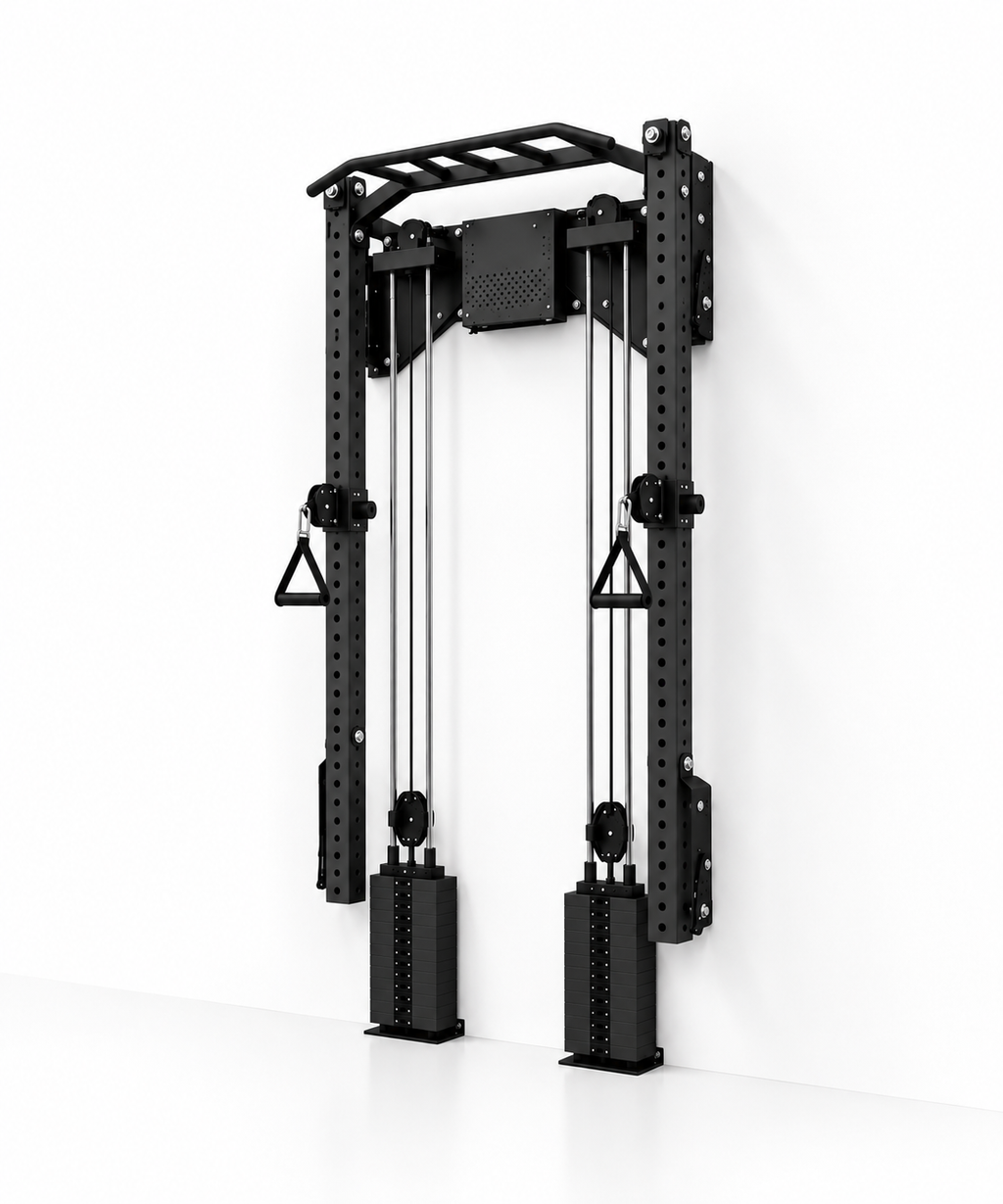 MuscleUp Pro Foldable Functional Trainer Rack