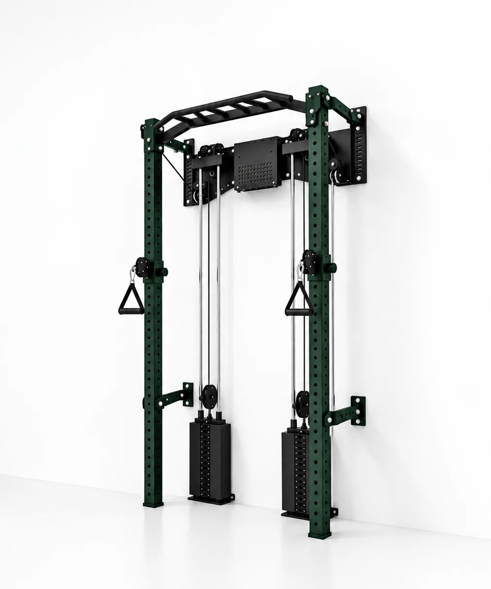 MuscleUp Pro Foldable Functional Trainer Rack
