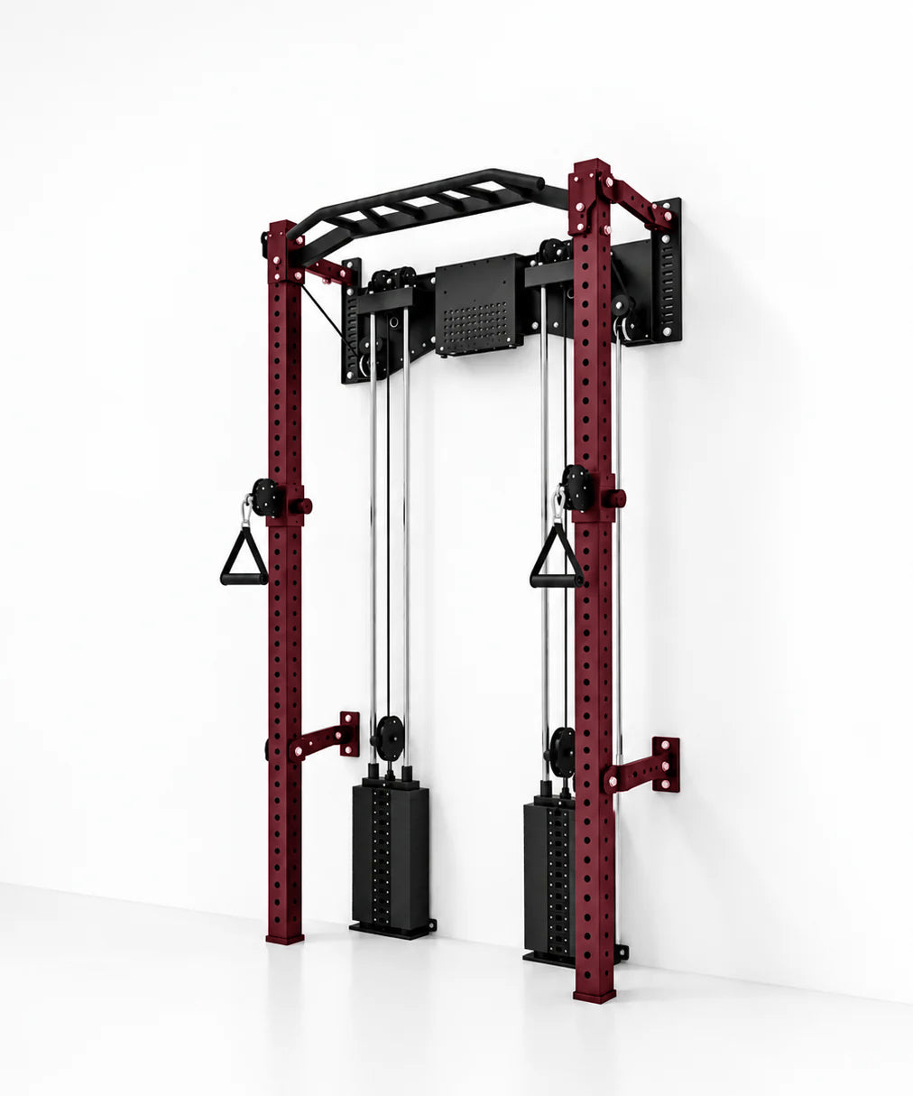 MuscleUp Pro Foldable Functional Trainer Rack