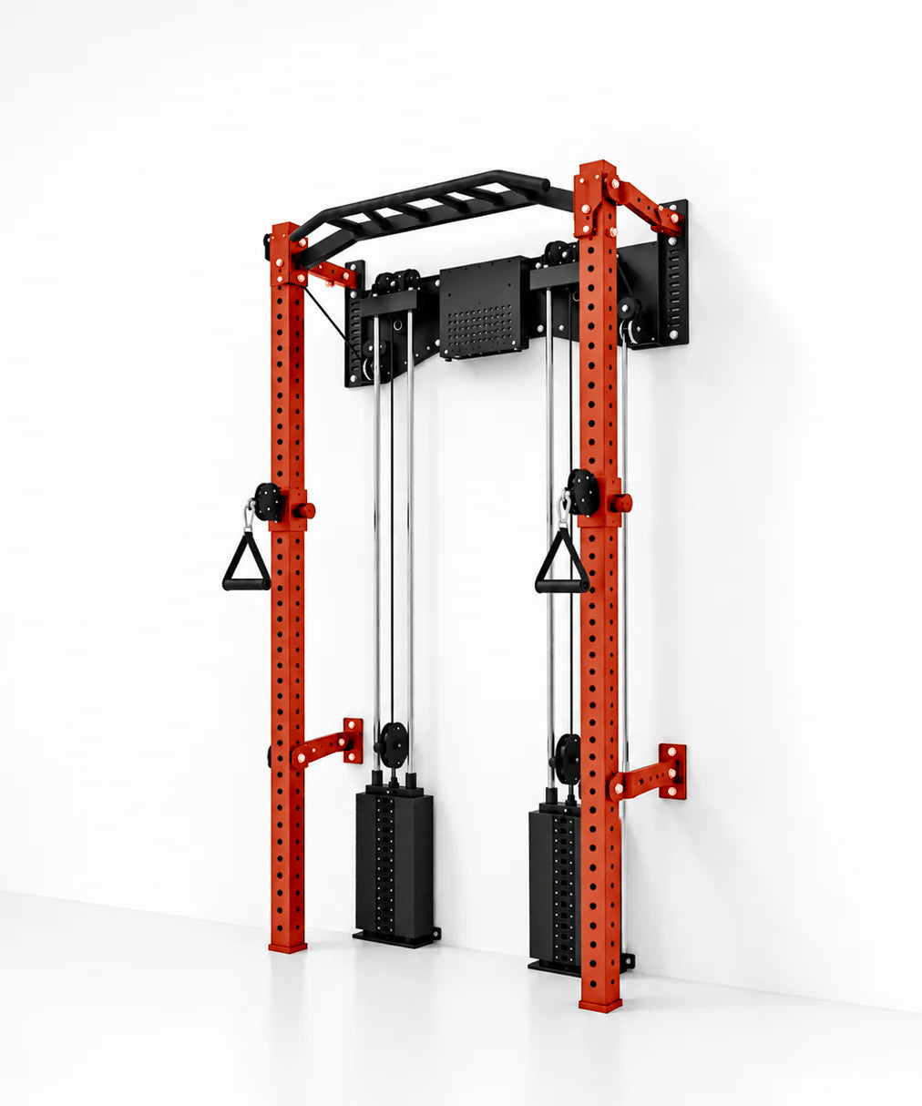 MuscleUp Pro Foldable Functional Trainer Rack