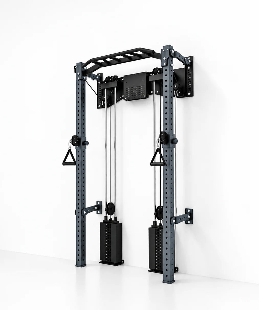 MuscleUp Pro Foldable Functional Trainer Rack