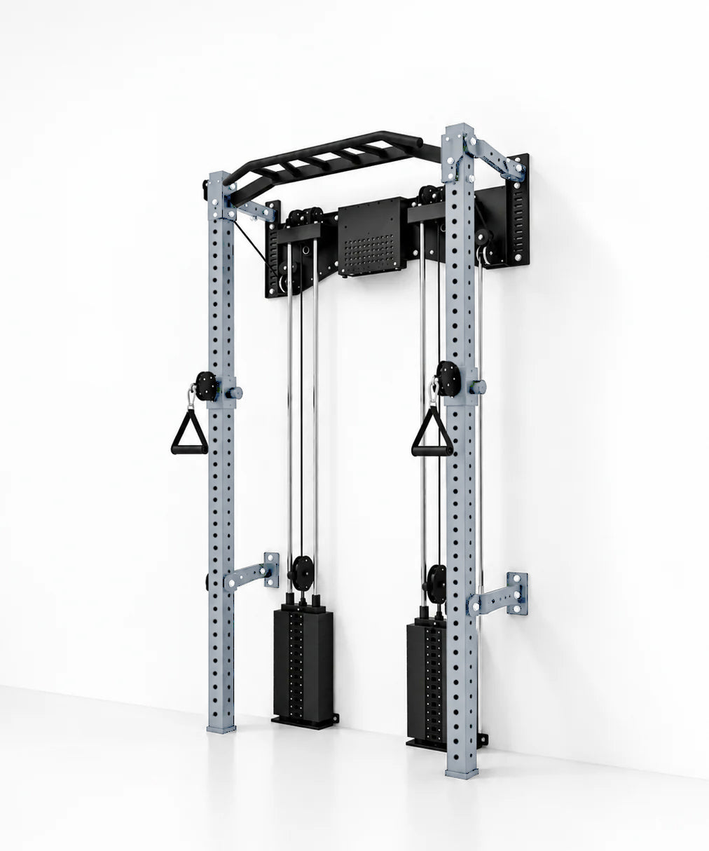 MuscleUp Pro Foldable Functional Trainer Rack
