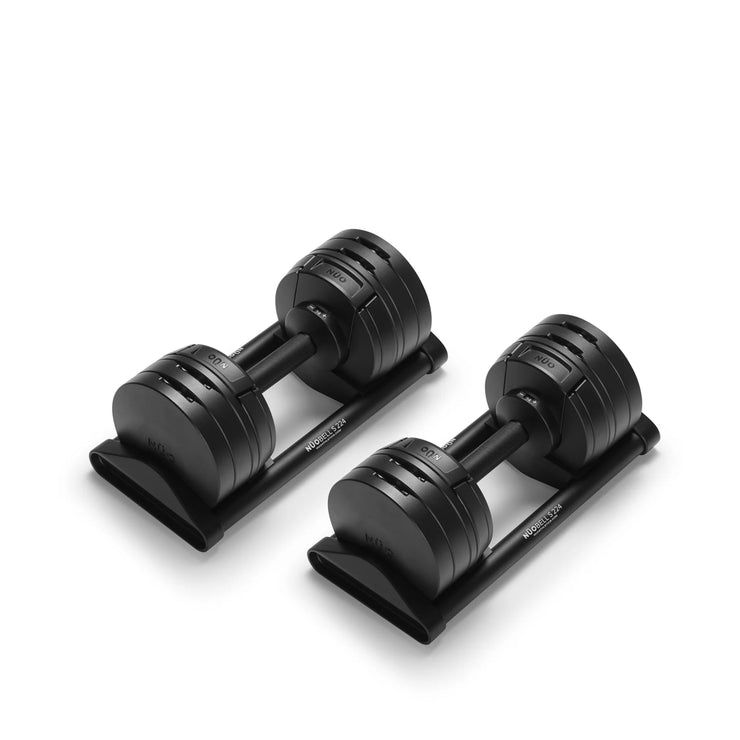 NÜO NÜOBELL 224 "Blackout" | 24kg Adjustable Dumbbells (Limited Edition) | NUO NUOBELL