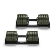 NÜO NÜOBELL 240 "Forest" | 40kg Adjustable Dumbbells (Limited Edition) | NUO NUOBELL