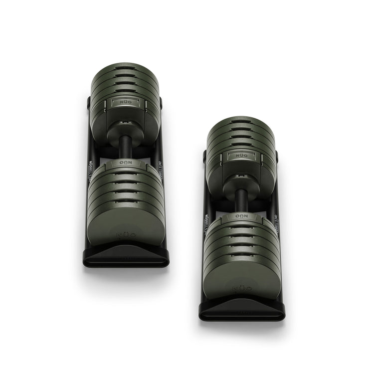 NÜO NÜOBELL 240 "Forest" | 40kg Adjustable Dumbbells (Limited Edition) | NUO NUOBELL