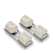 NÜO NÜOBELL 240 "White" | 40kg Adjustable Dumbbells (Limited Edition) | NUO NUOBELL