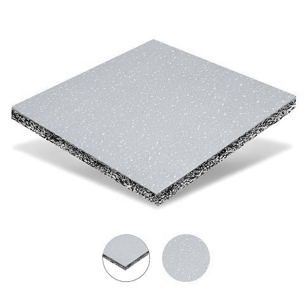 Armaguard Commercial Grade Composite PVC Gym Mats - Grey
