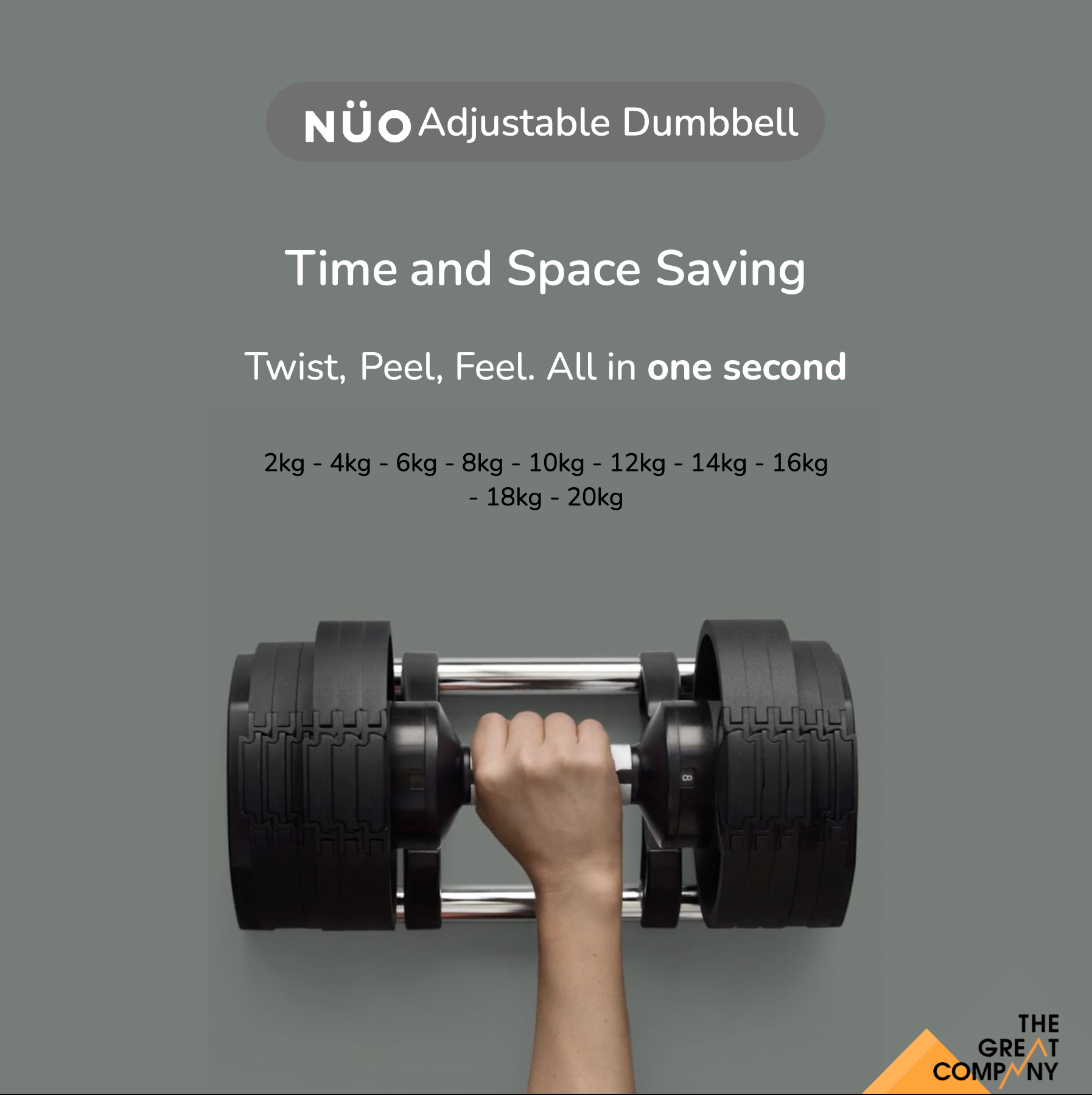 Weight Dumbbell Set | Adjustable Dumbbells | THEGREATCOMPANY.CO