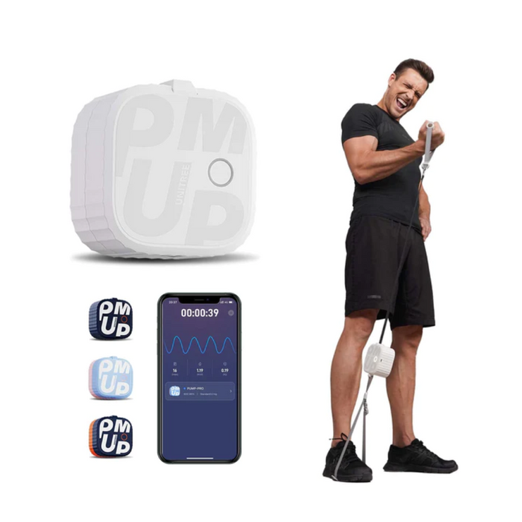 Dynamic White - Unitree PUMP: The Smallest Smart Home Gym, Motor-Powered All-In-One Portable Home Fitness Equipment